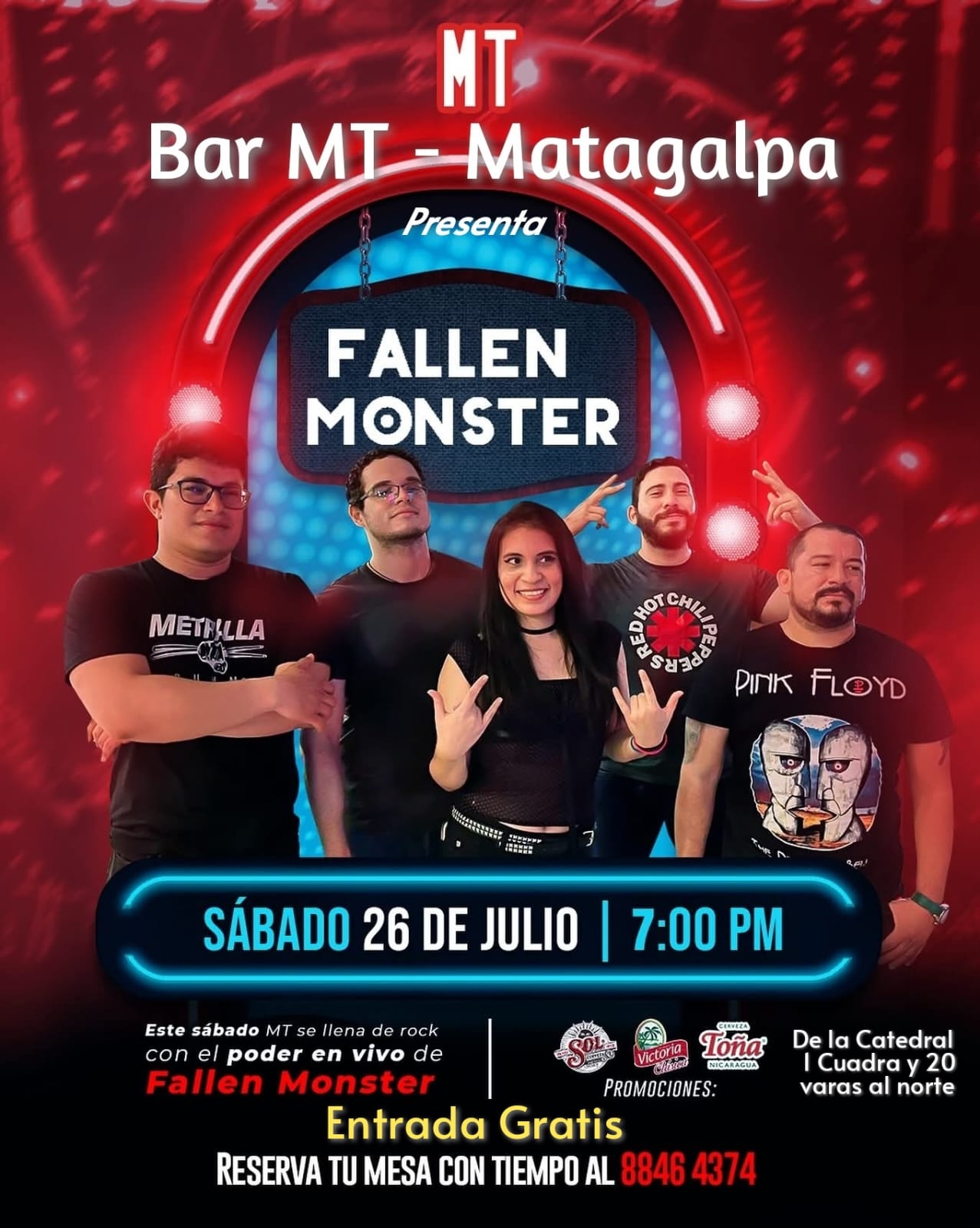 Fallen Monster en Matagalpa