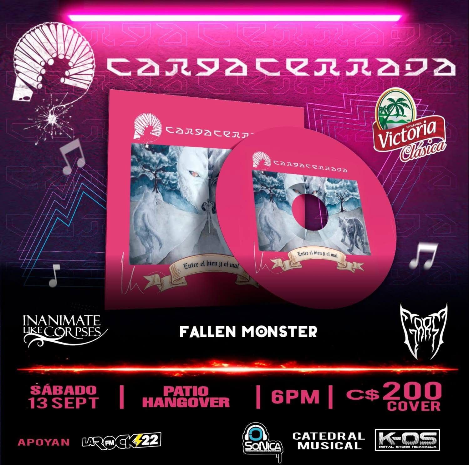 CargaCerrada Lanzamiento Nuevo Álbum en Masaya