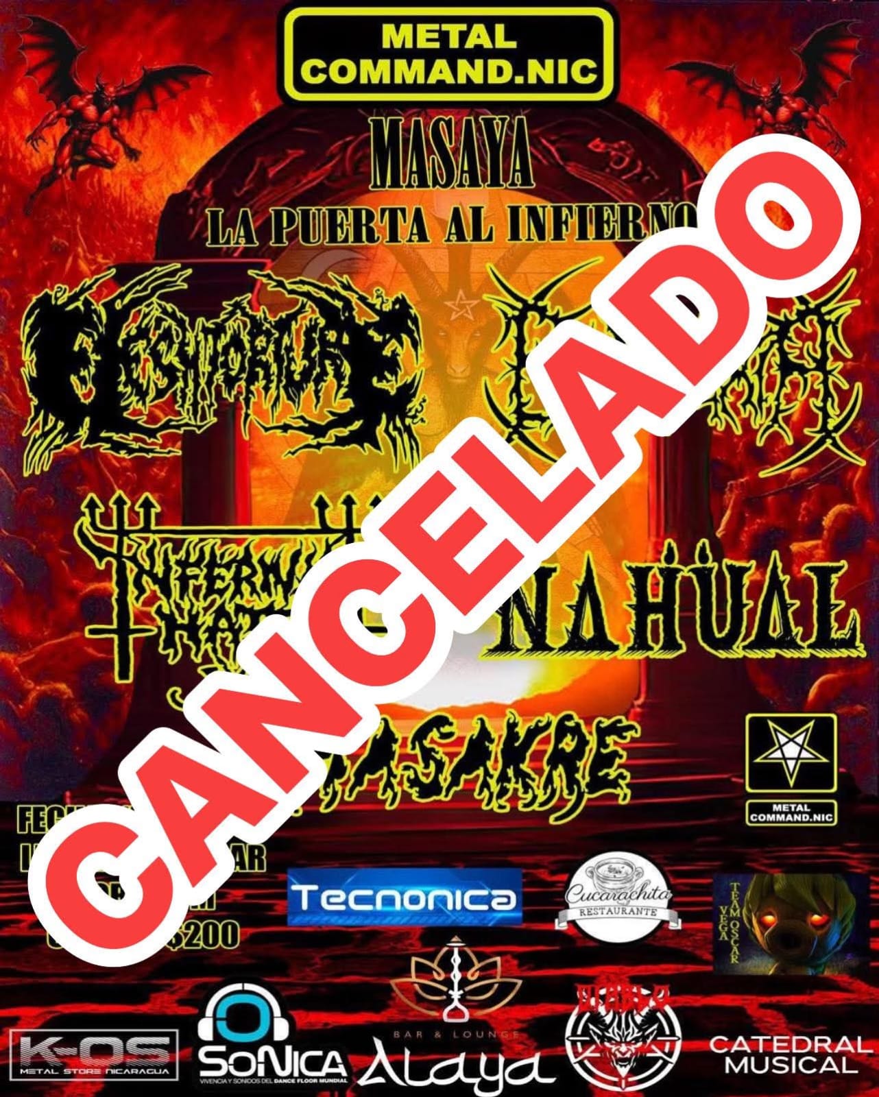 Cancelado-evento
