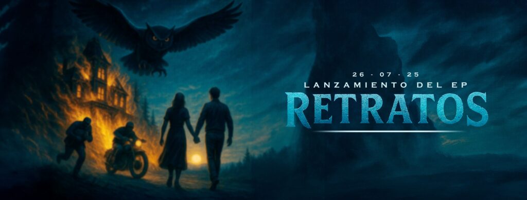 Portada de "Retratos" Nuevo EP de Rapaz