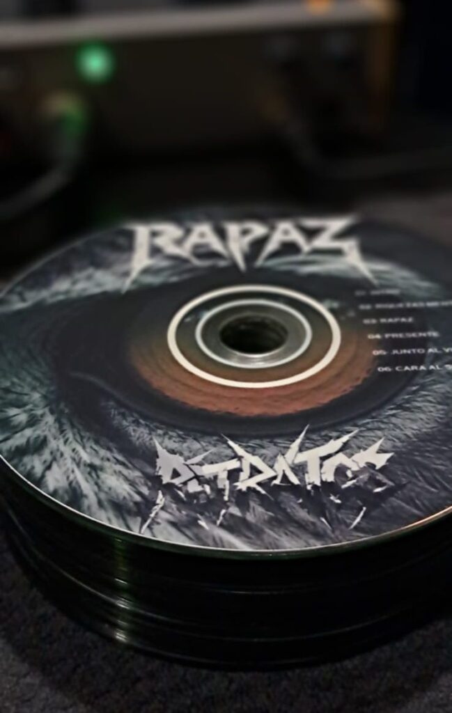 Tiraje Fisico EP "Retratos" de Rapaz