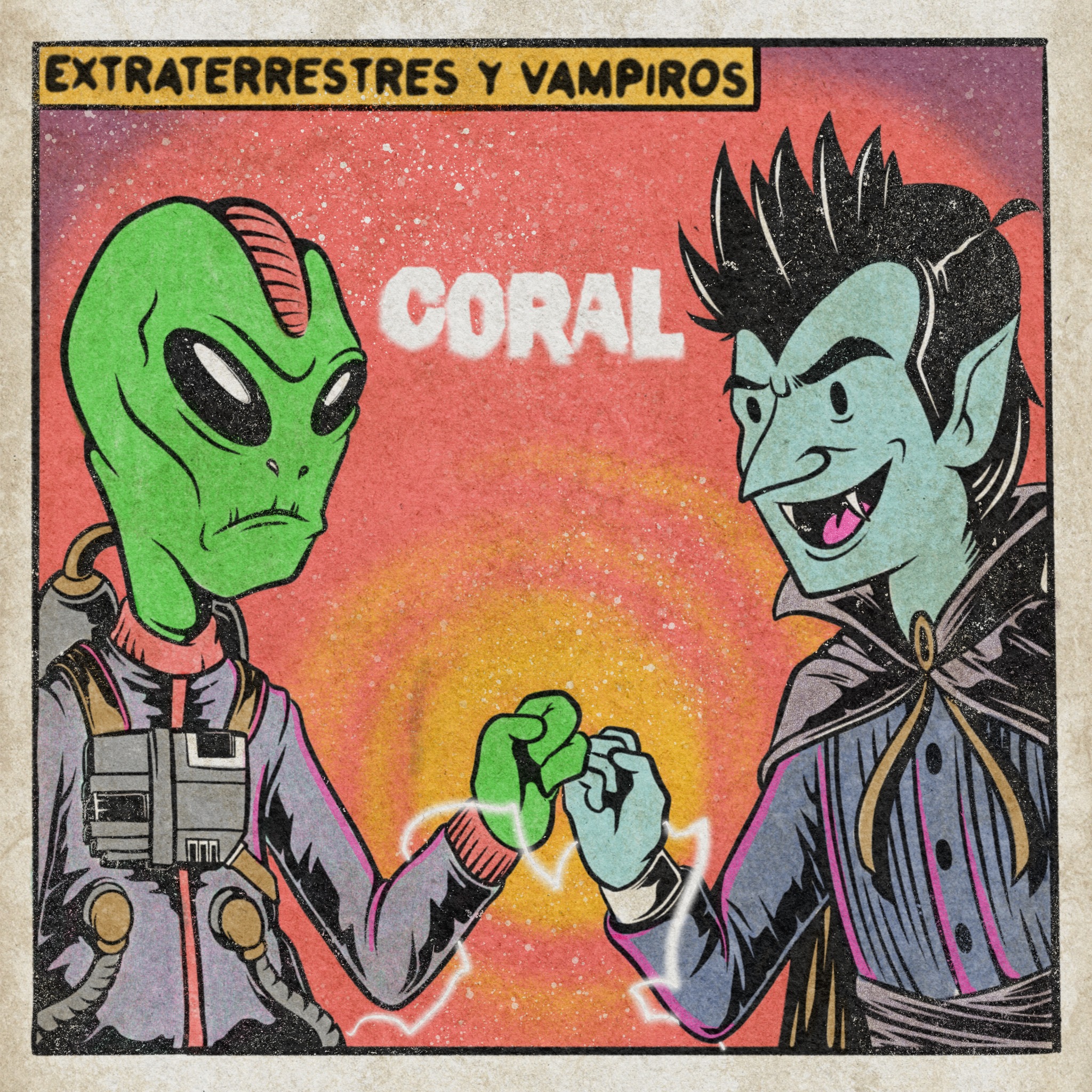 Coral Presenta Nuevo Sencillo "Extraterrestres y Vampiros"