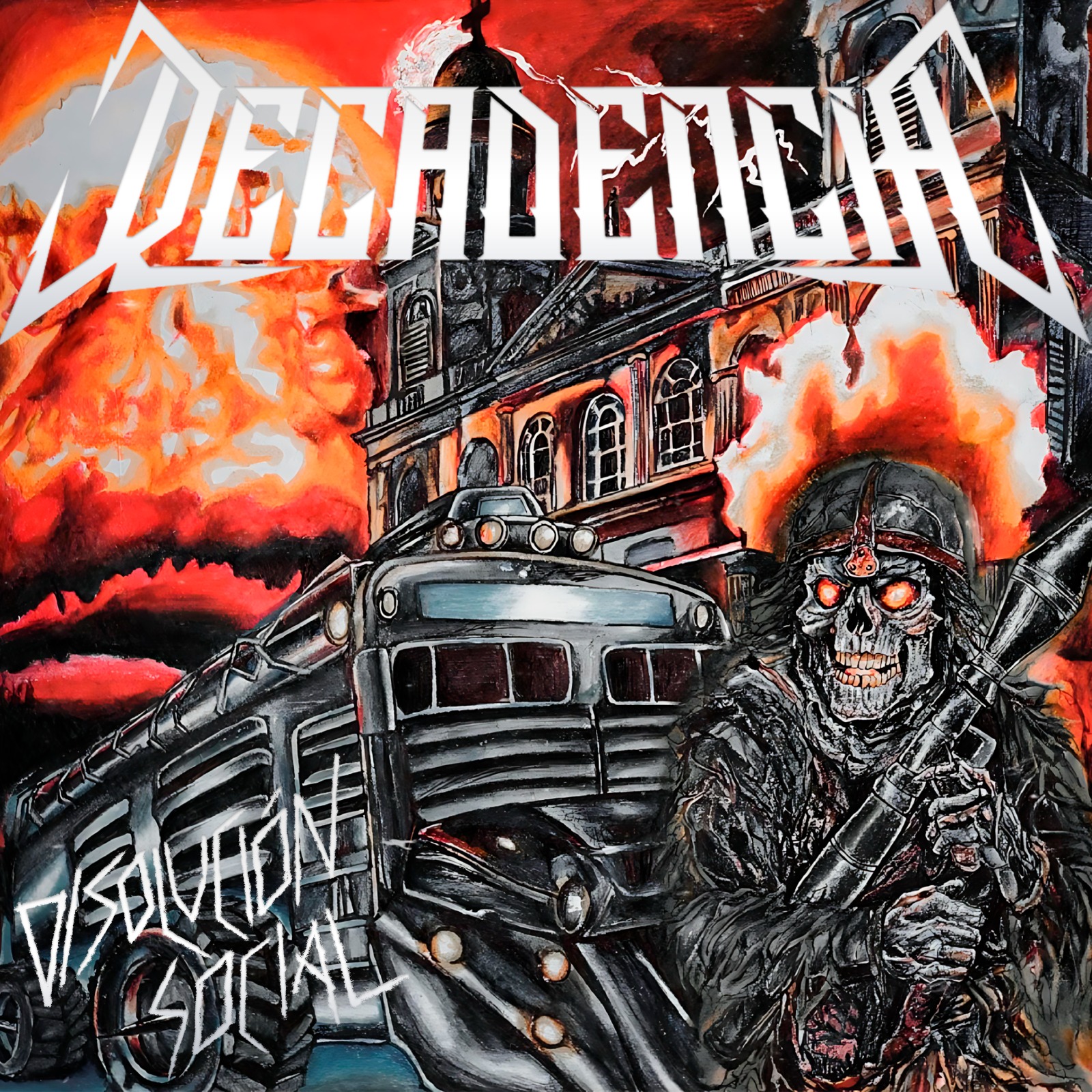 Decadencia Lanza Nuevo Sencillo - Portada Disolución Social