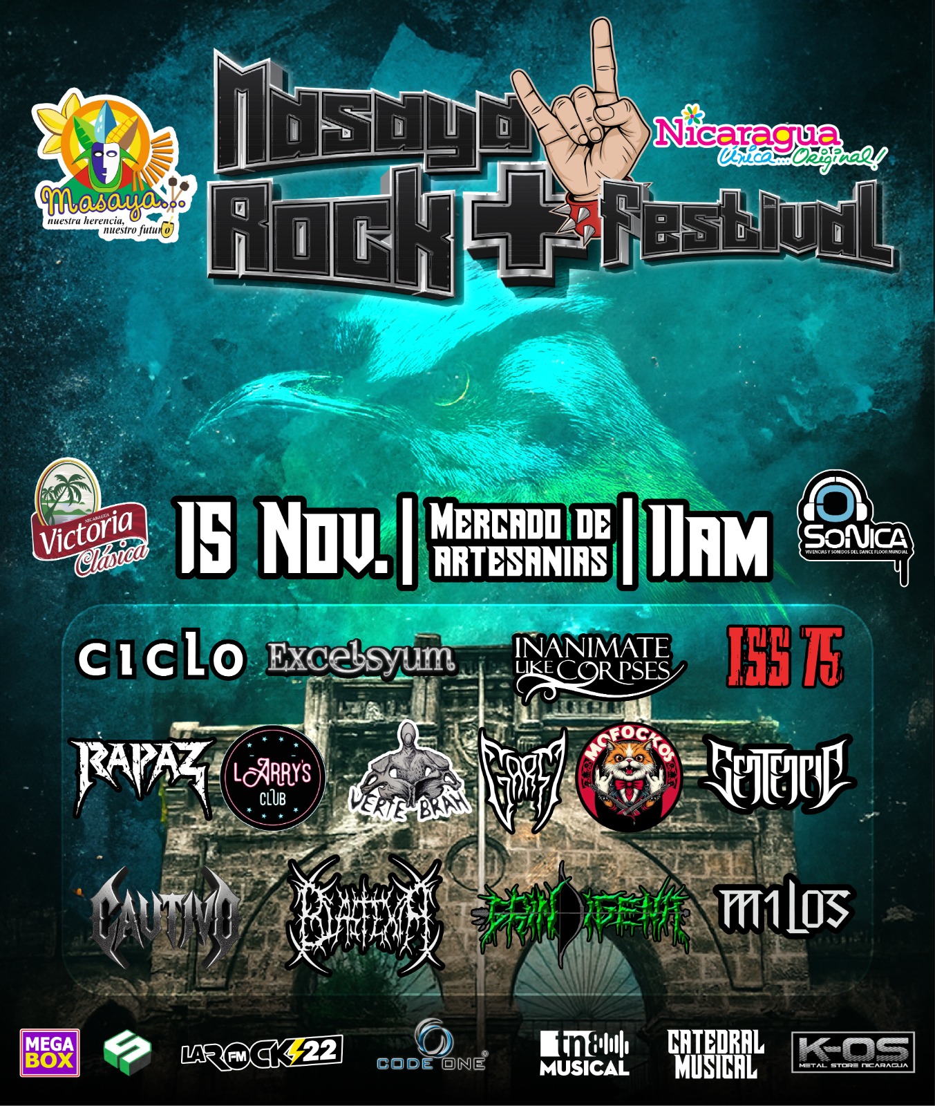 Masaya-Rock-Festival-Noviembre Masaya Rock + Festival