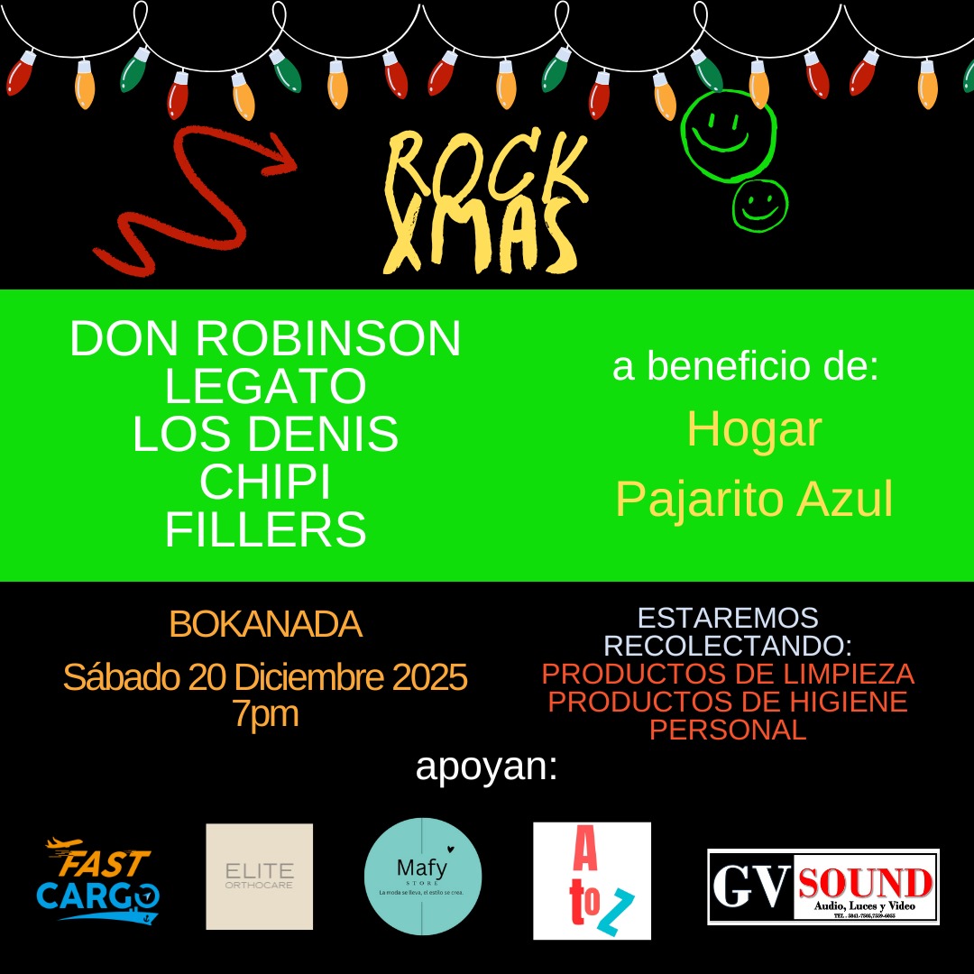 Evento benefico ROCK XMAS en Bokanada