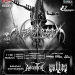 Flyer Nargaroth en Nicaragua 2026