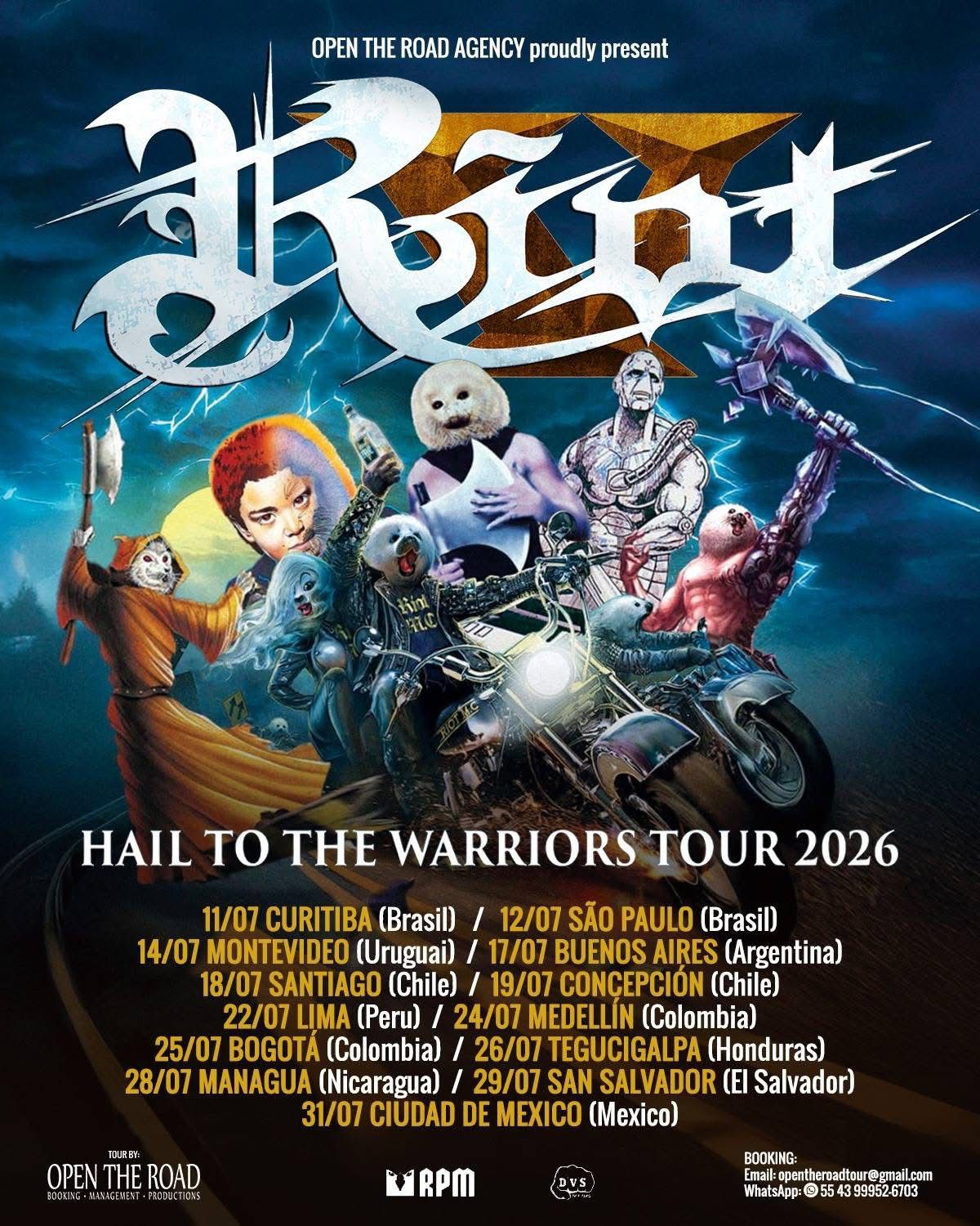 Concierto-Riot-en-Nicaragua Riot en Nicaragua 50 Años Tour 2026