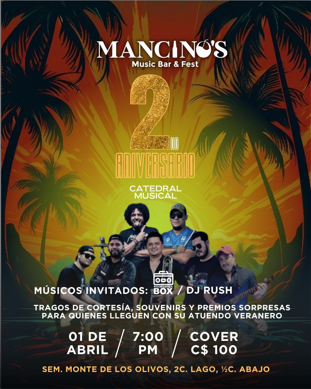 Evento-2do-Aniversario-Mancinos Evento 2do Aniversario Mancino's