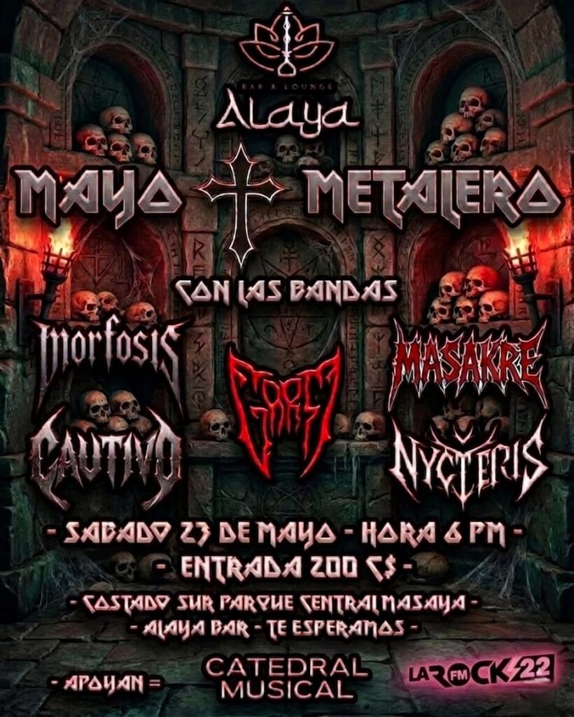 Concierto Mayo Metalero 2026