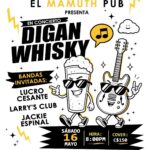 Digan Whisky en concierto en El Mamuth Pub Managua