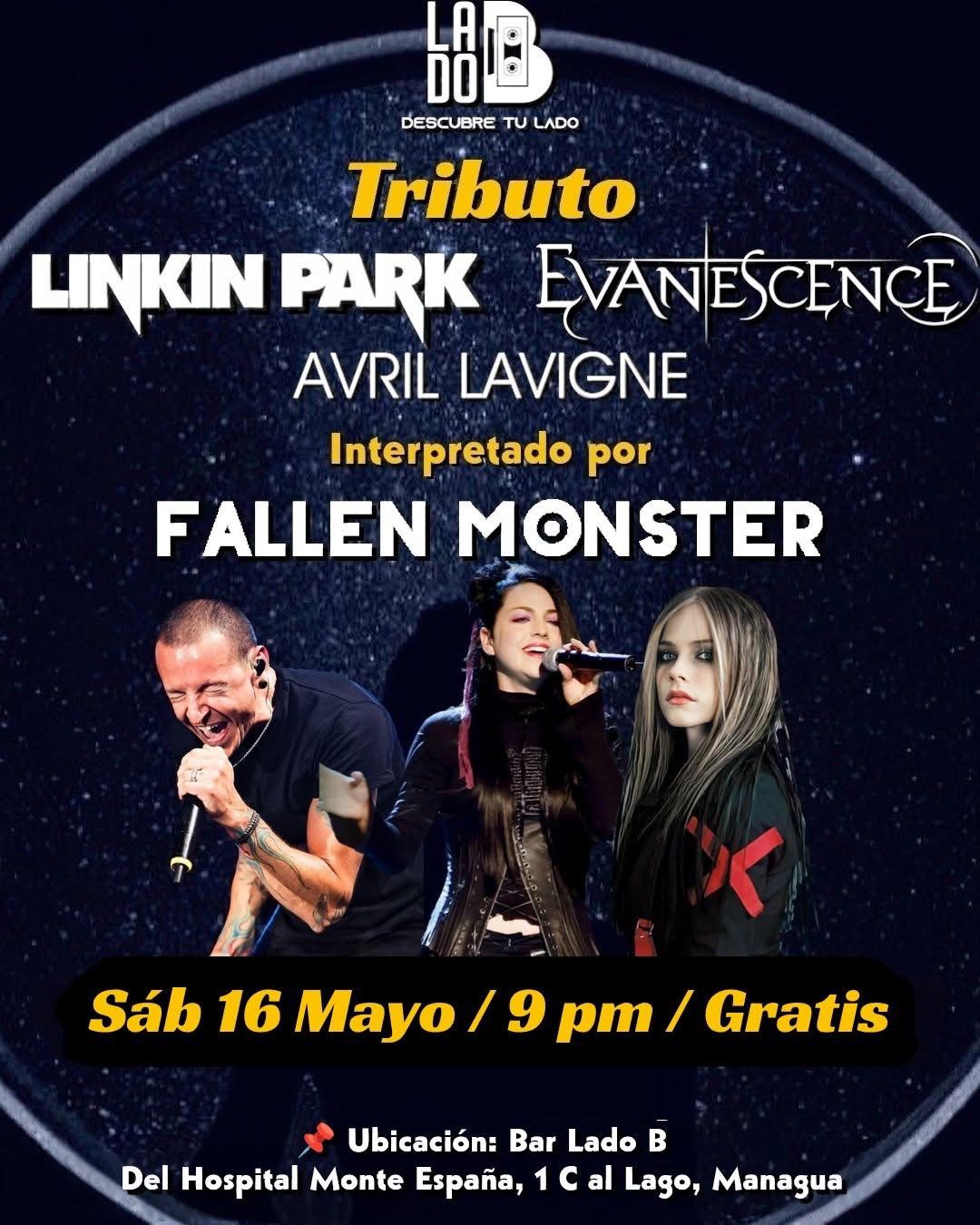 Fallen Monster en Concierto Tributo
