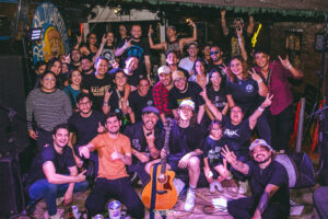 Noche Emo Punk Vol.4 durante presentación en vivo en Nicaragua
