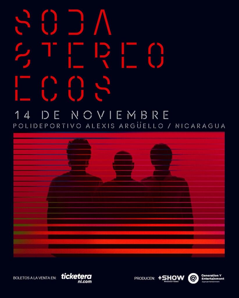 Soda Stereo en Nicaragua - Precios y localidades