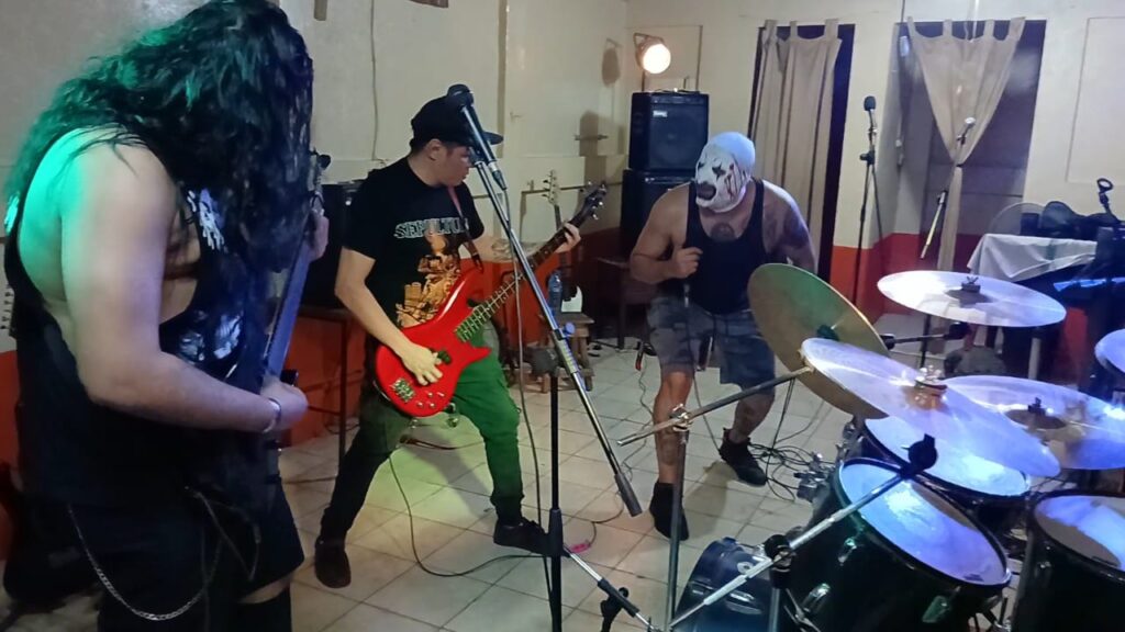 Puercolicos Anónimos Nicaragua 2026 ensayando previo a su participación en el evento Rigo Fest XIII
