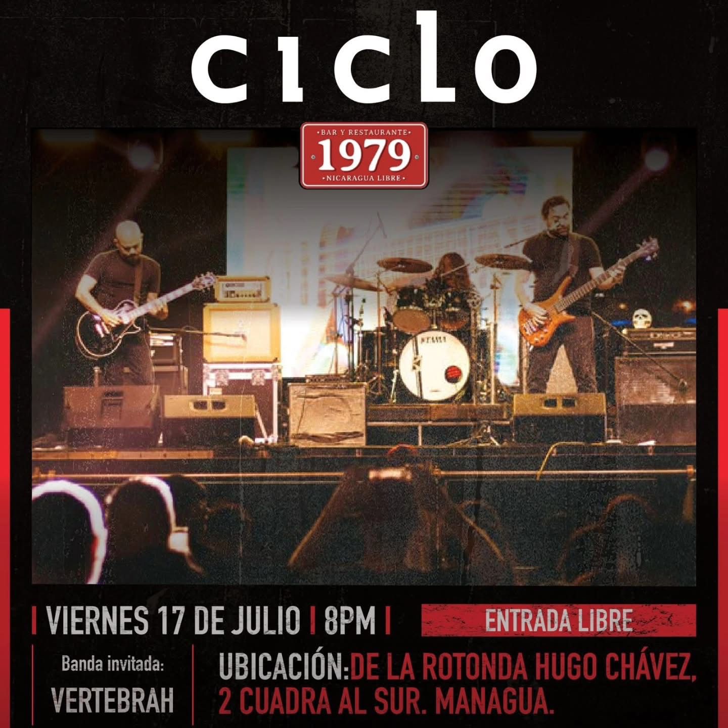 CiCLO en concierto en Bar y Restaurante 1979