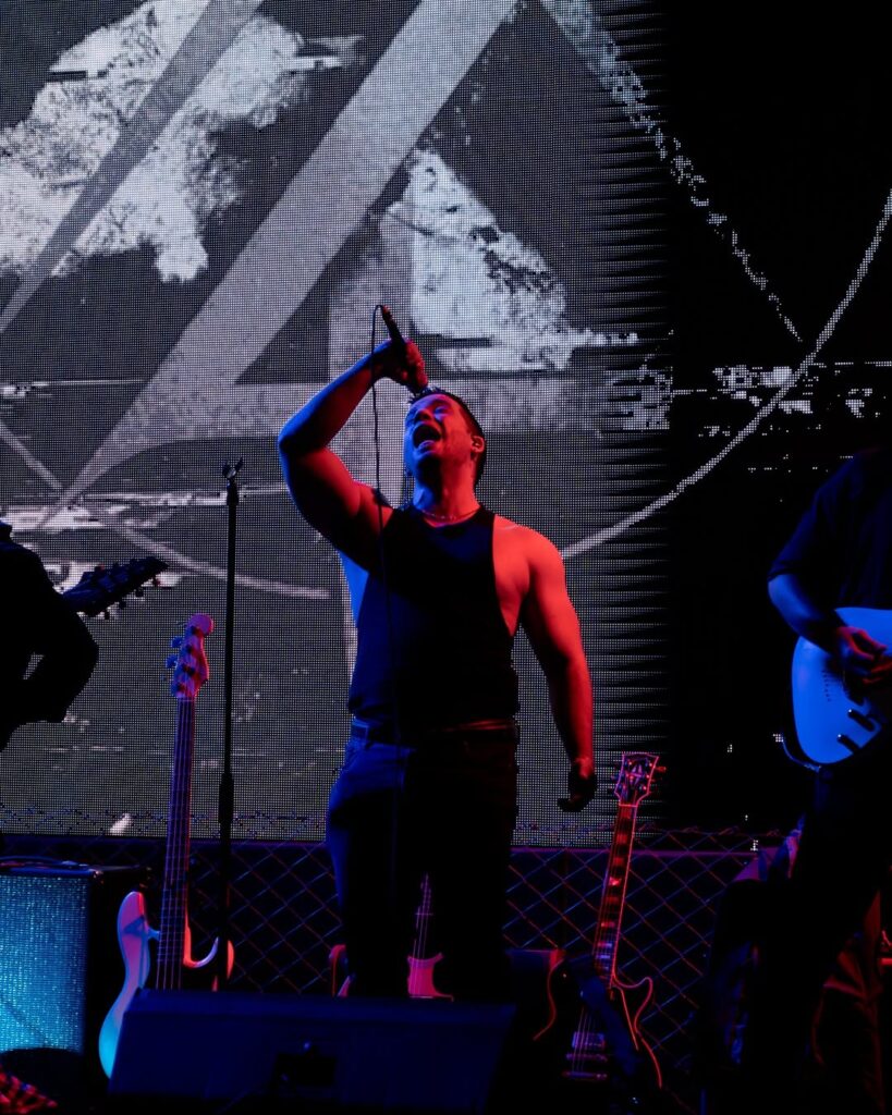 Chris Watson vocalista de la banda Zolca - Catedral Musical