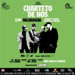 Cuarteto de Nos en Nicaragua 2026
