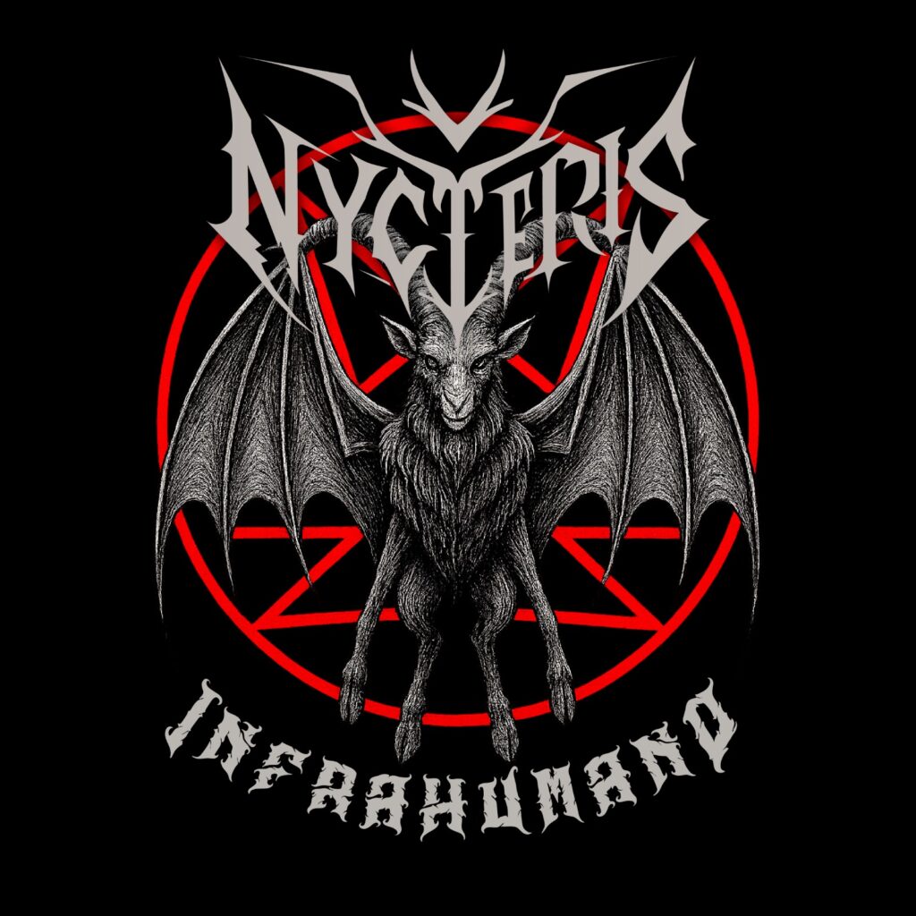 Portada del nuevo álbum Infrahumano de Nycteris