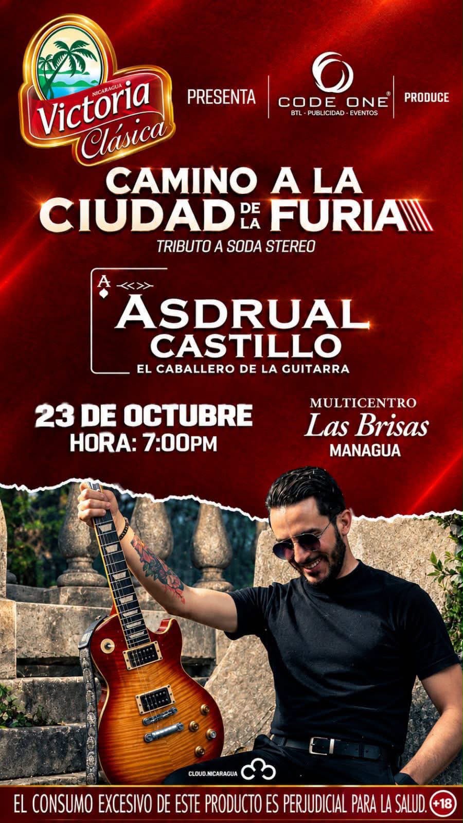 Camino a la ciudad de la furia - Tributo a Soda Stereo con Asdrual Castillo