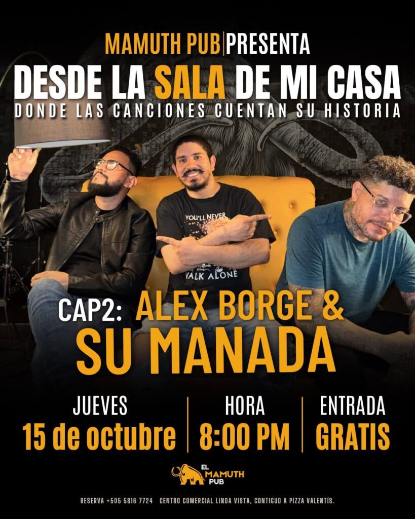 Desde la Sala de mi casa: Alex Borge