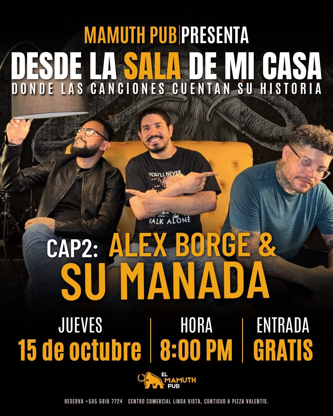 Desde la Sala de mi casa: Alex Borge