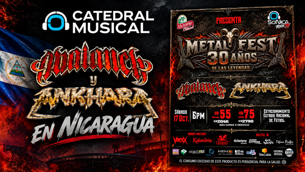 Portada Avalanch y Ankhara en Nicaragua